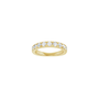 14k Half Eternity Diamond Band | 3mm