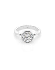 14k Round Bezel Ring