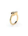 14k Marquise East West Bezel Ring