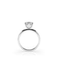 14k Marquise Cut Solitaire Ring | Hidden Halo