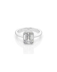 14k Emerald Bezel Ring