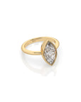 14k Marquise Bezel Ring