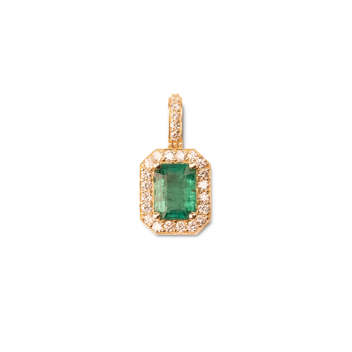 14k Royale Emerald Necklace