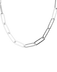 Silver Flat Stella Necklace