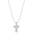 14k Diamond Bubble Letter Necklace