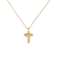 14k Bubble Letter Necklace