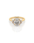 14k Oval Celestial Ring