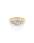 14k Round Bloom Ring