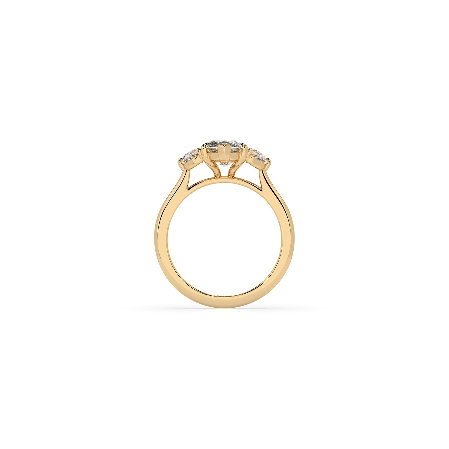 14k Marquise Celestial Ring