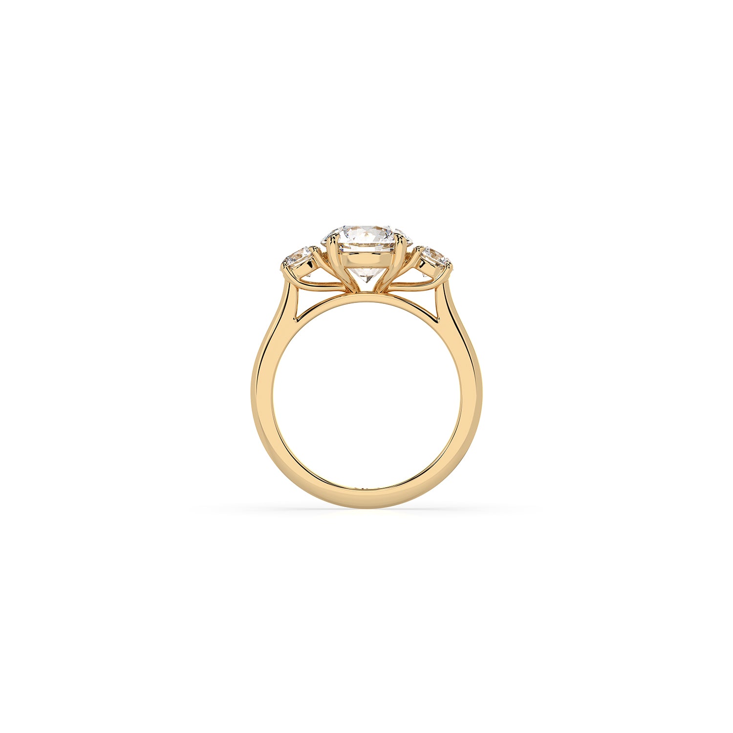 14k Round Bloom Ring
