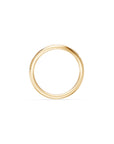 14k Curved Diamond Luna Stacker