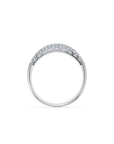 14k Little Diamond Pavé Dome Ring
