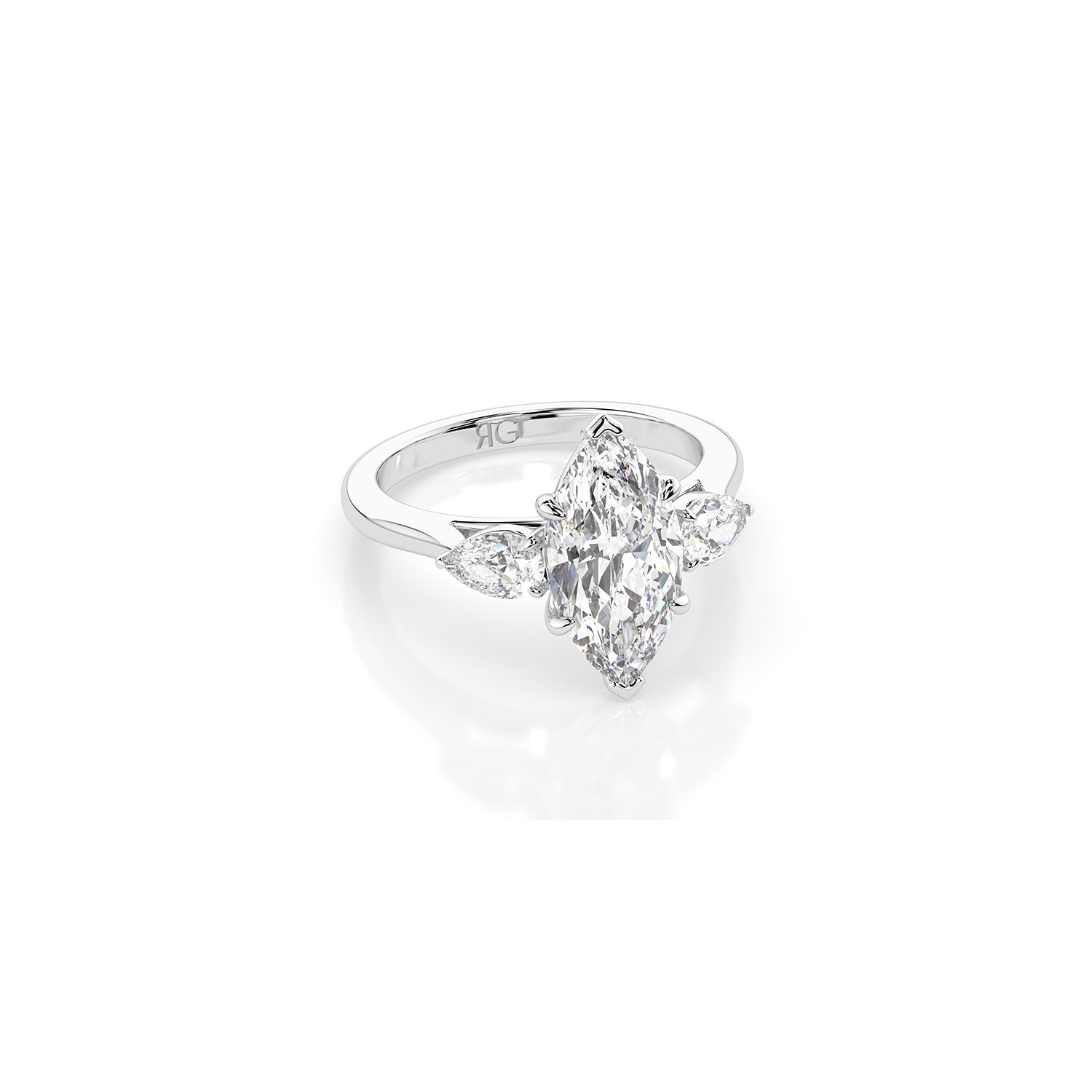 14k Marquise Harmony Ring