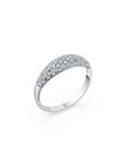 14k Little Diamond Pavé Dome Ring