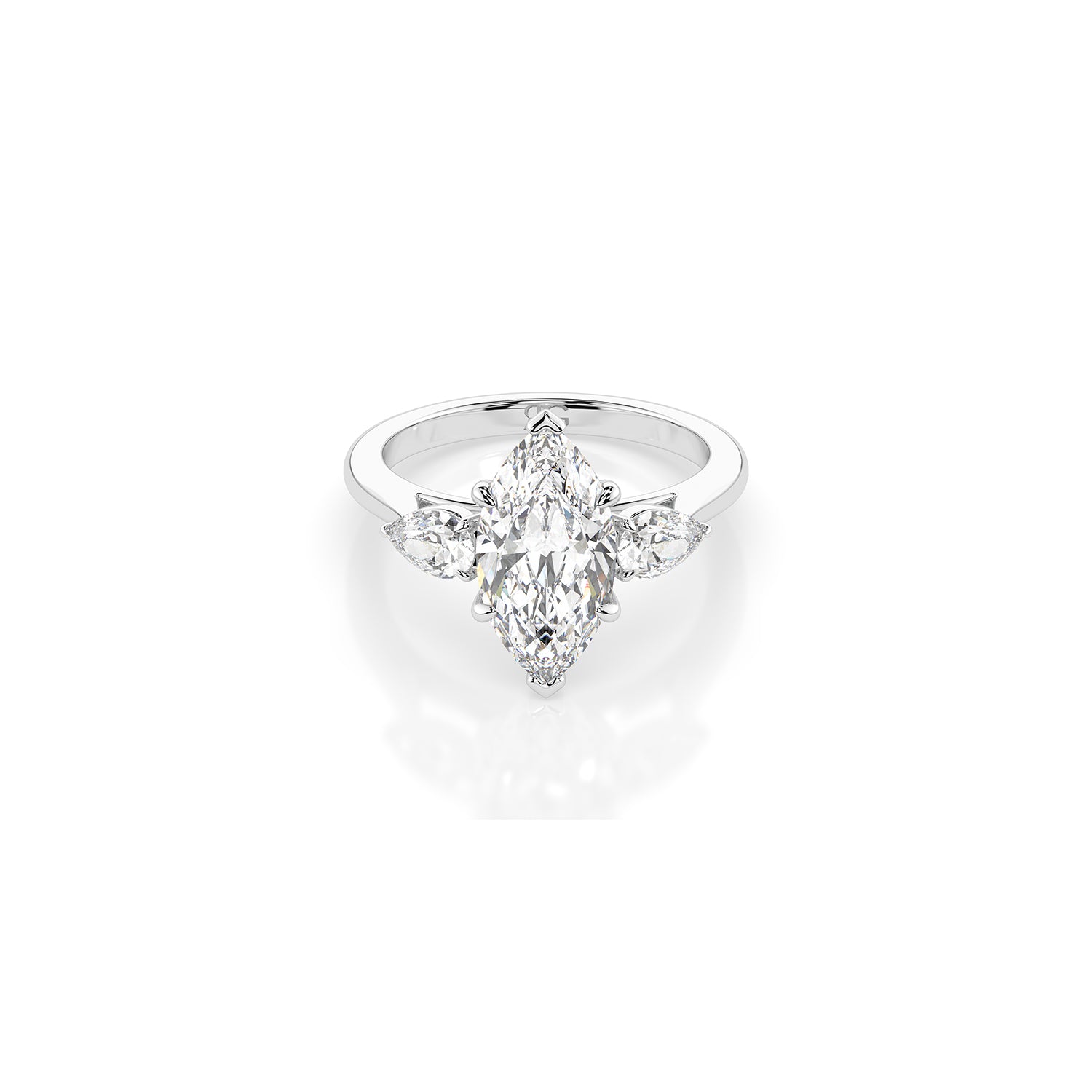 14k Marquise Harmony Ring