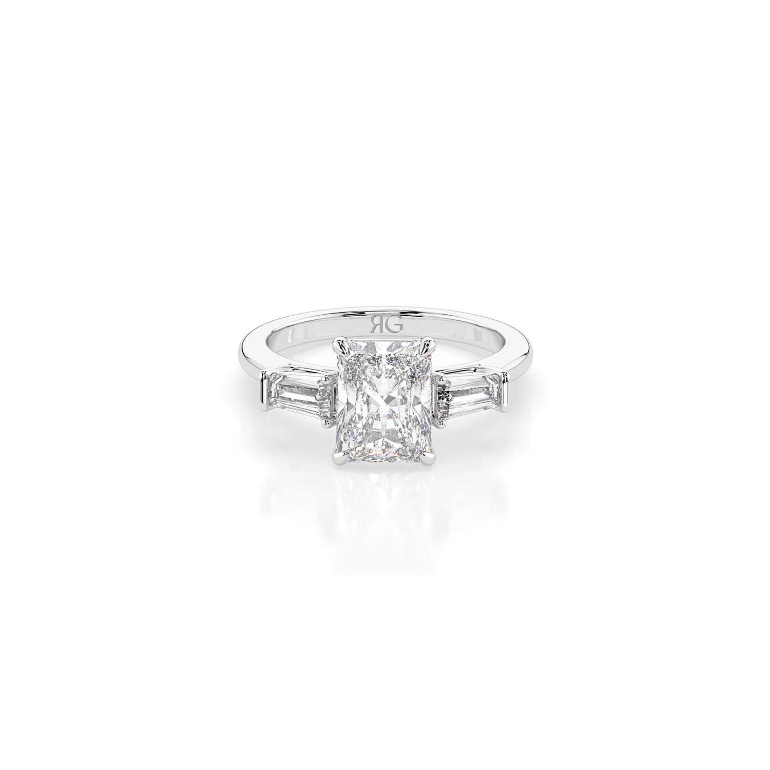 14k Radiant Luma Ring