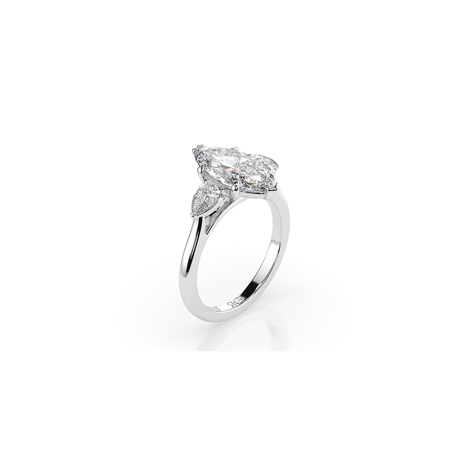 14k Marquise Harmony Ring