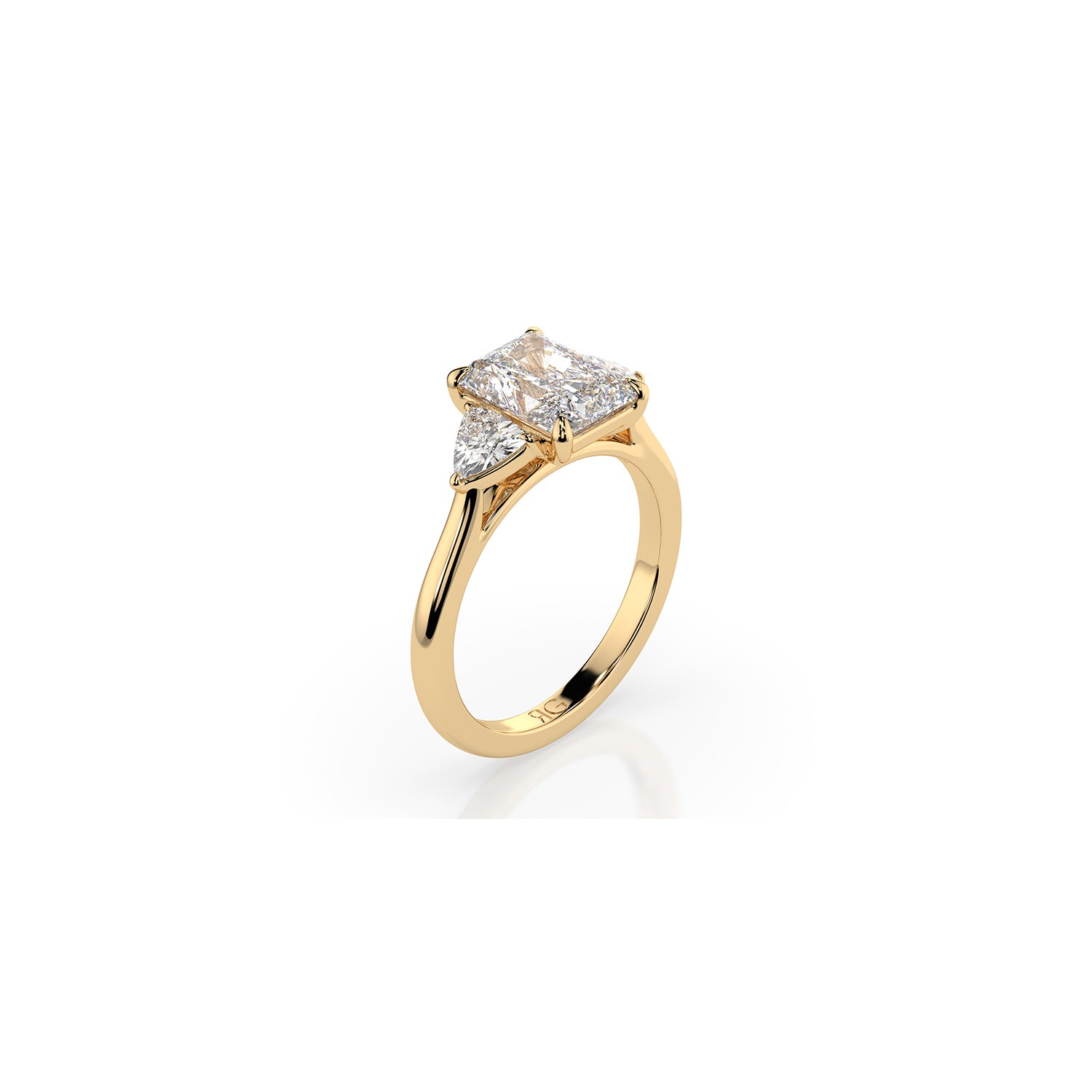 14k Radiant Eden Ring