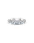 14k Little Diamond Pavé Dome Ring