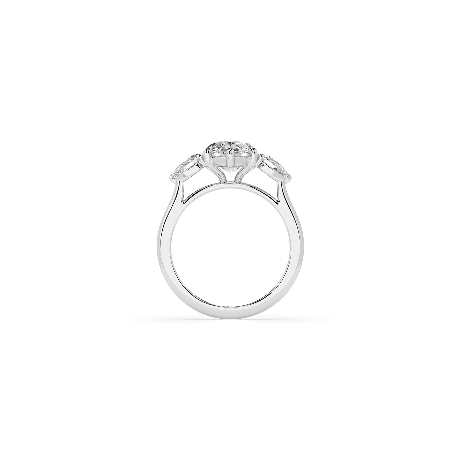 14k Pear-Shape Harmony Ring
