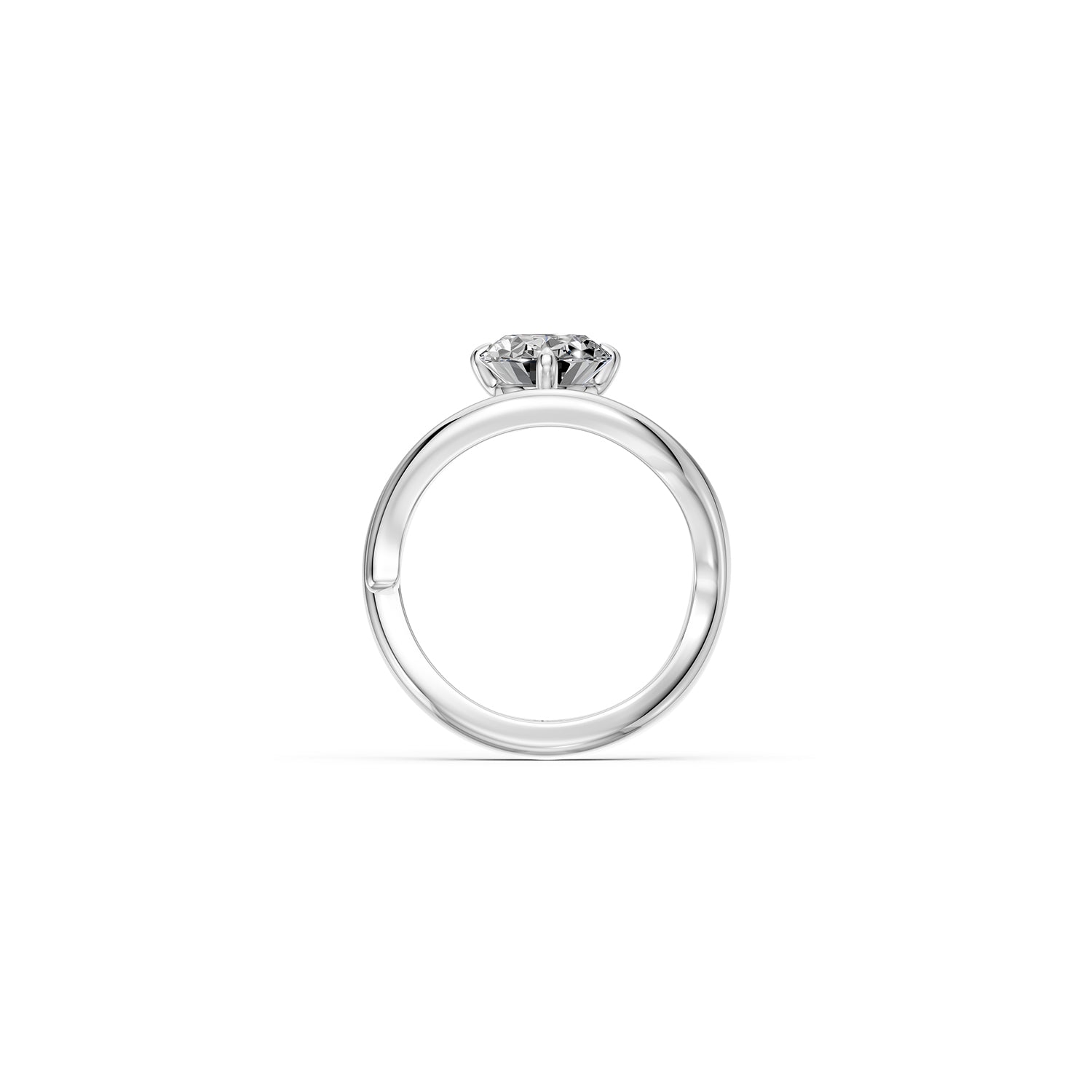 14k Oval Selene Ring