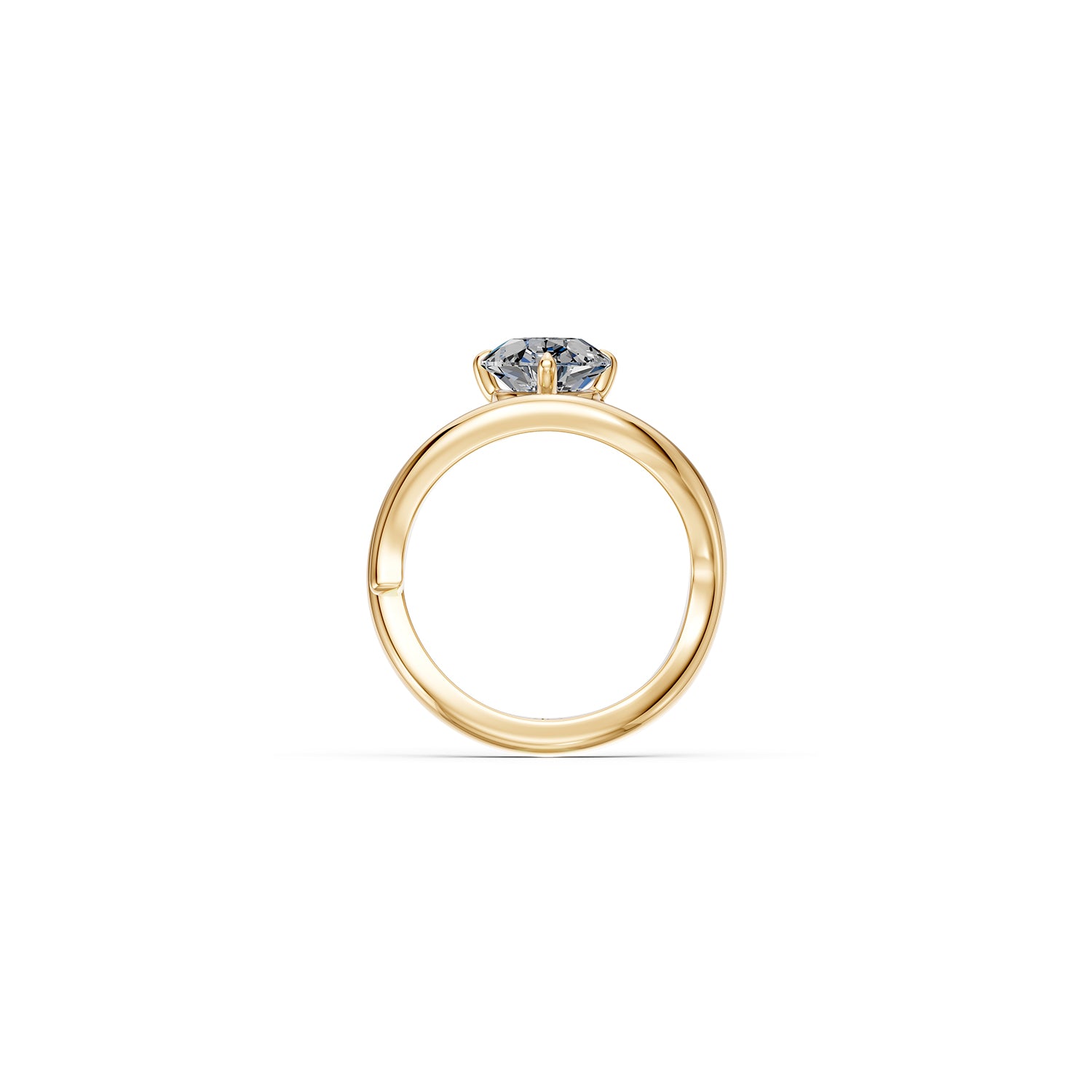 14k Pear Selene Ring