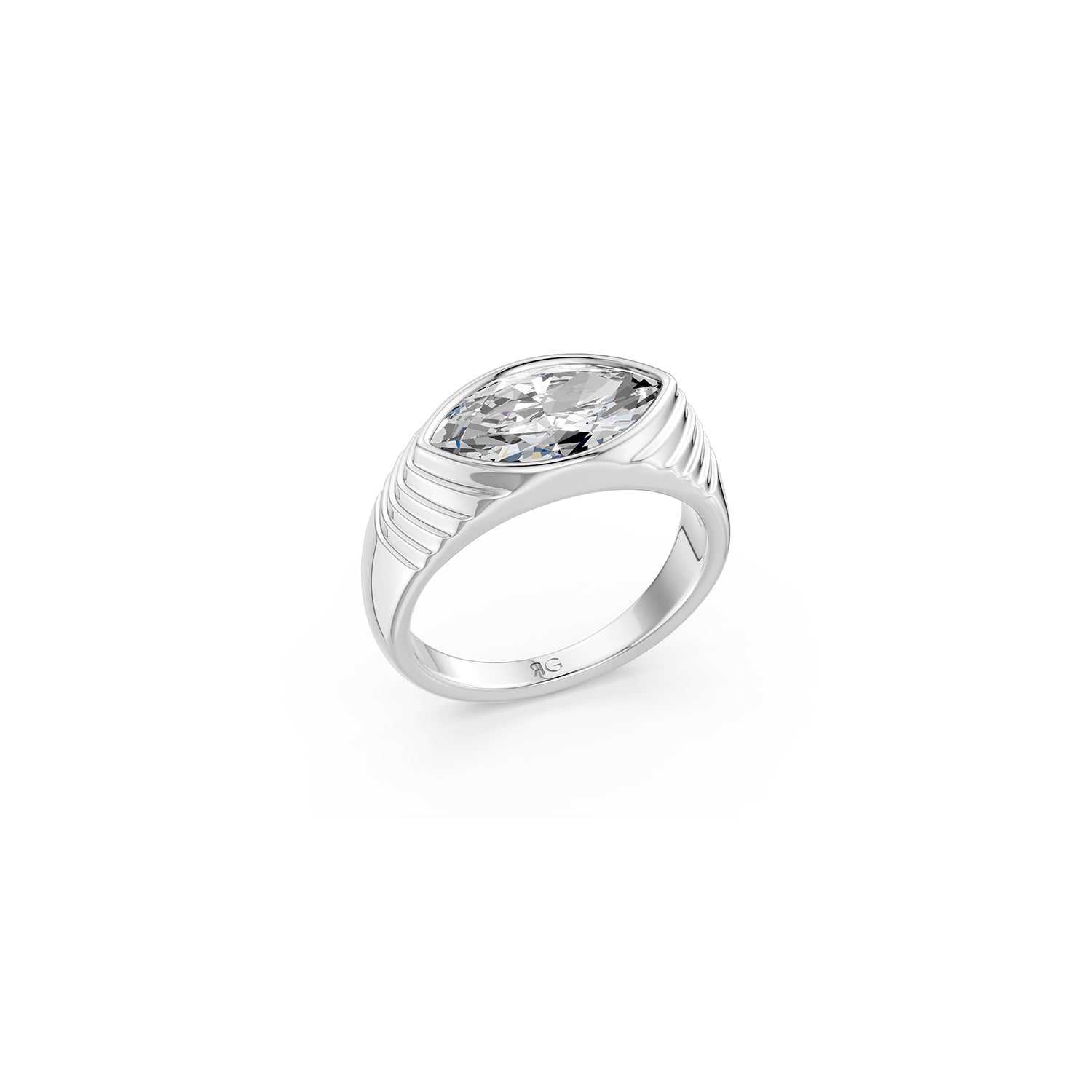 14 Marquise Pyramid Ring