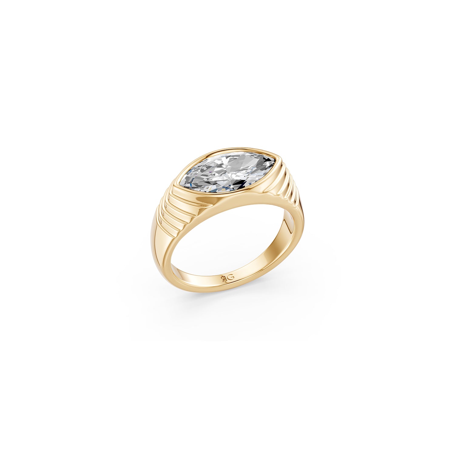 14 Marquise Pyramid Ring
