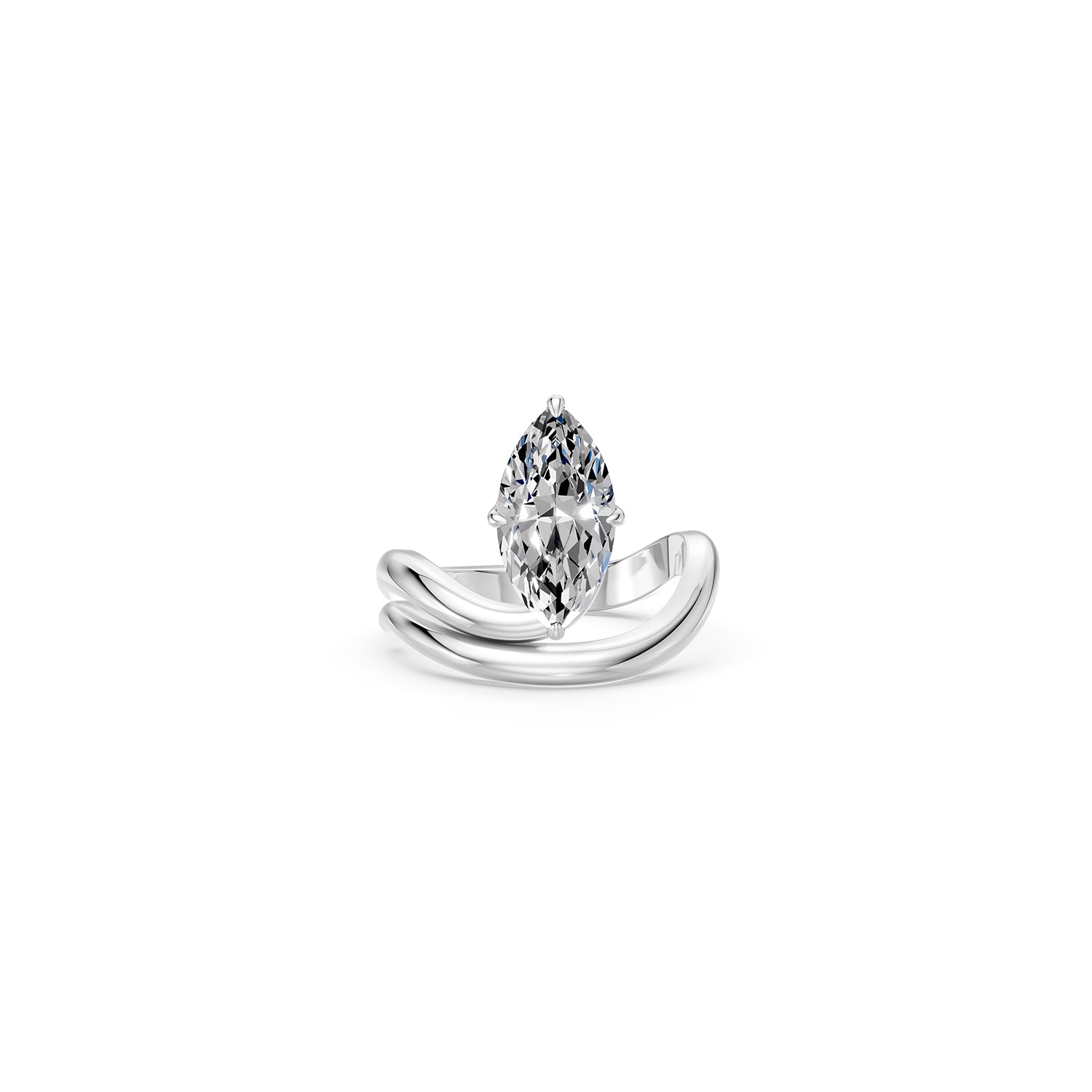 14k Marquise Selene Ring