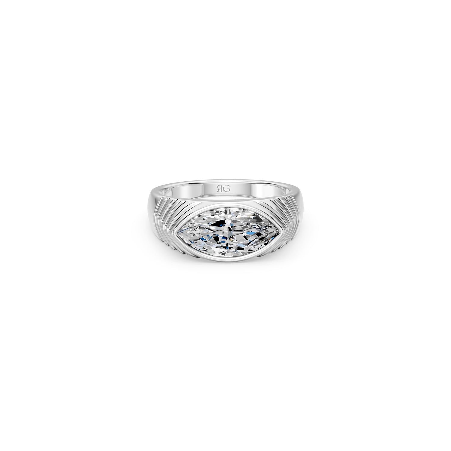 14 Marquise Pyramid Ring