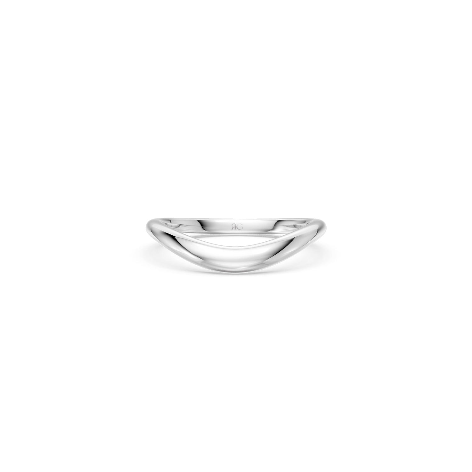 14k Elena Curved Band