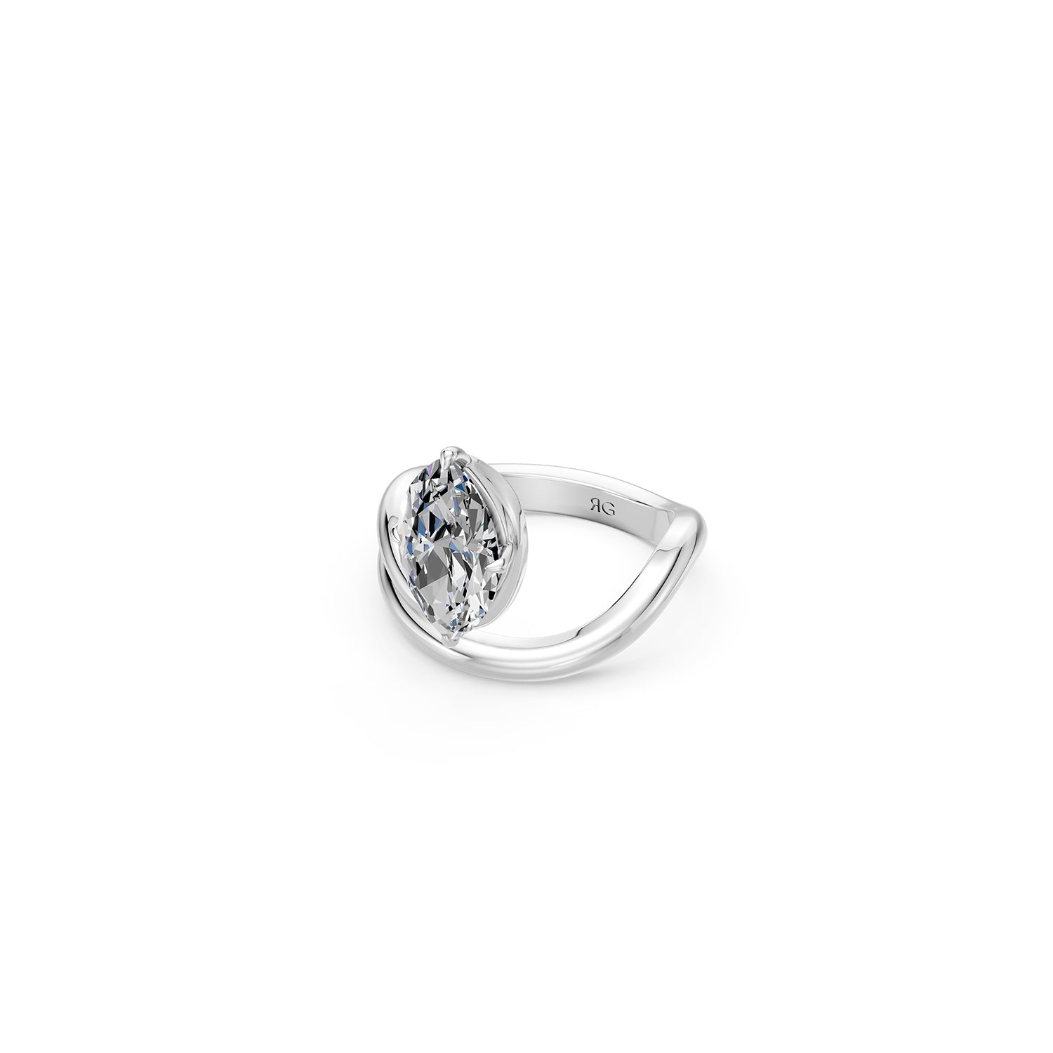 14k Marquise Selene Ring