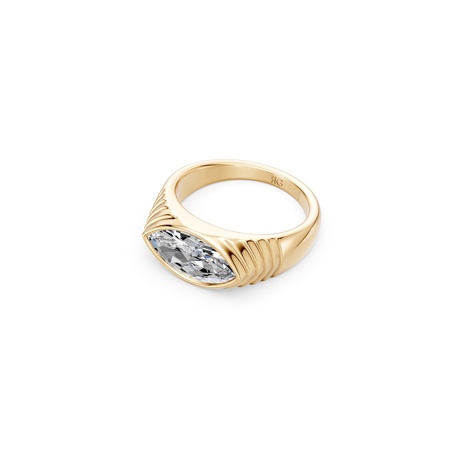 14 Marquise Pyramid Ring