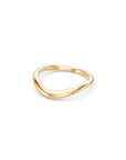 14k Elena Curved Band