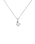 Silver Letter Necklace