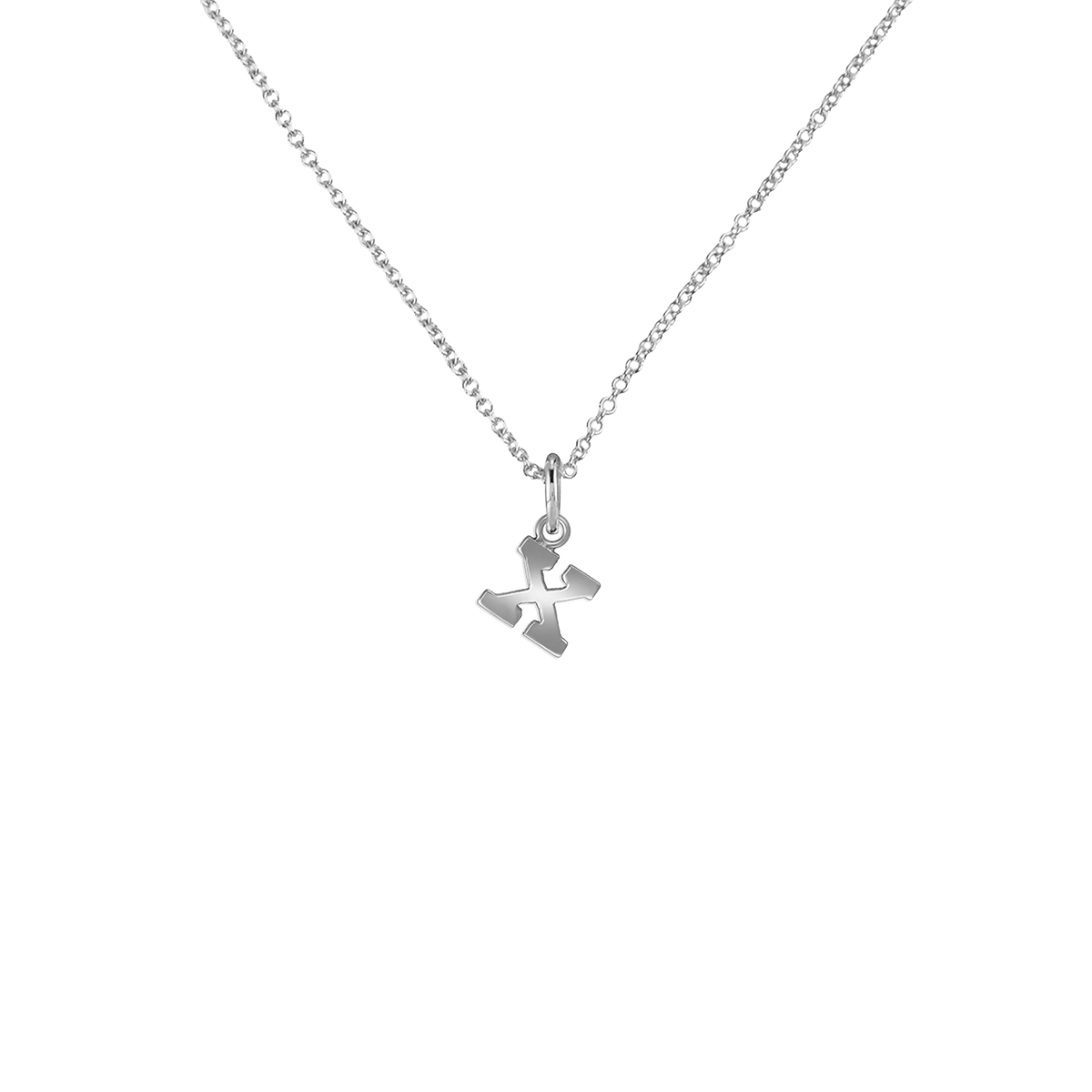 Block Letter Necklace