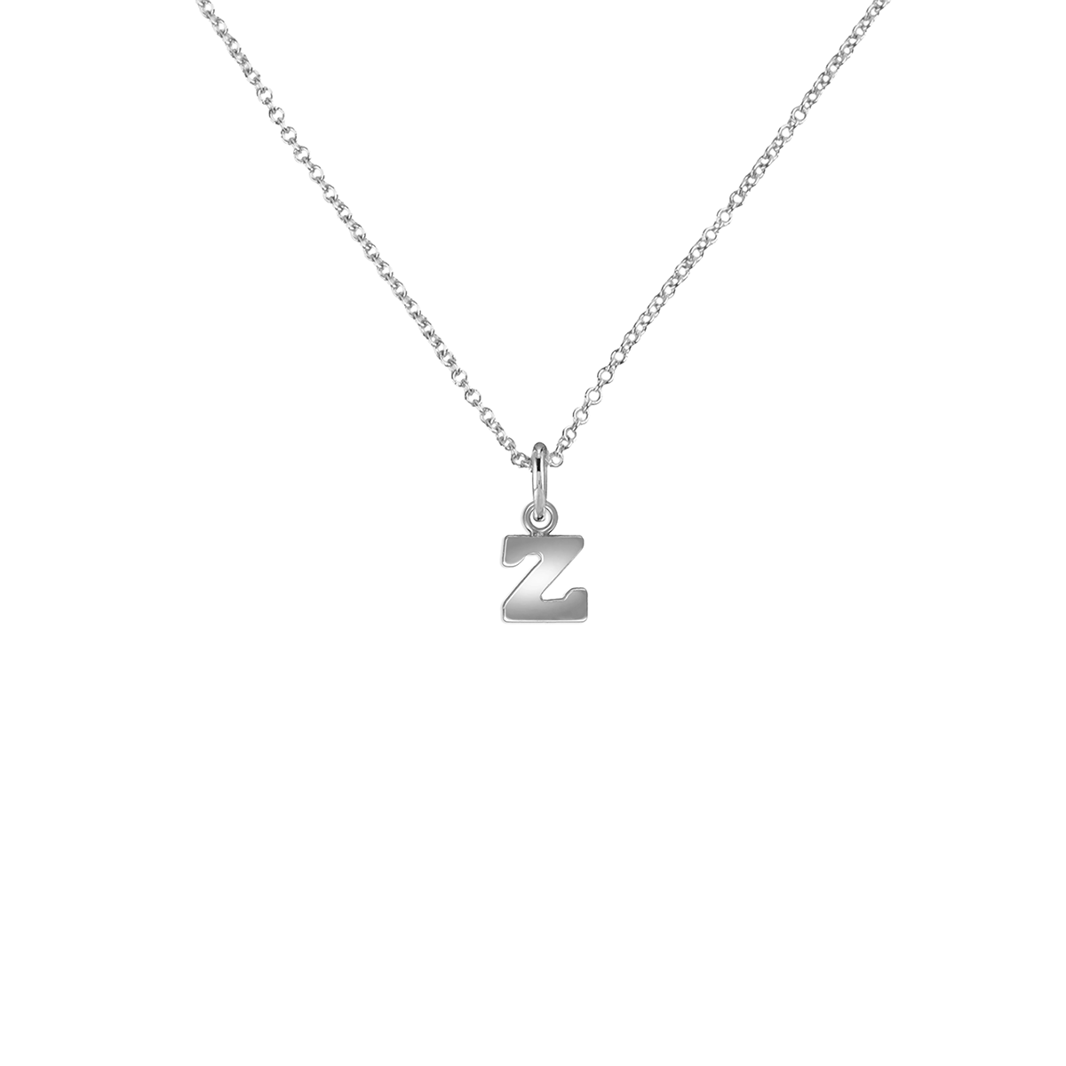 Block Letter Necklace