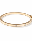 14K Diamond Eternity Bangle