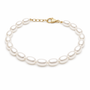 Bold Oval Pearl Bracelet
