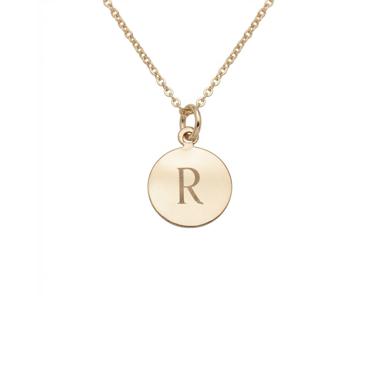 Circle Disc Necklace