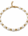 Dune Beaded Pearl Bracelet