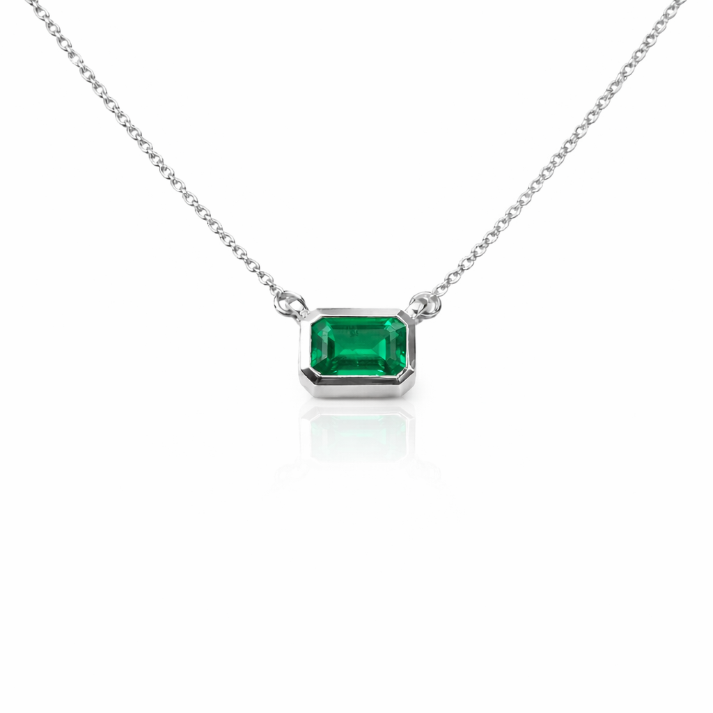 14k Emerald Hera Necklace