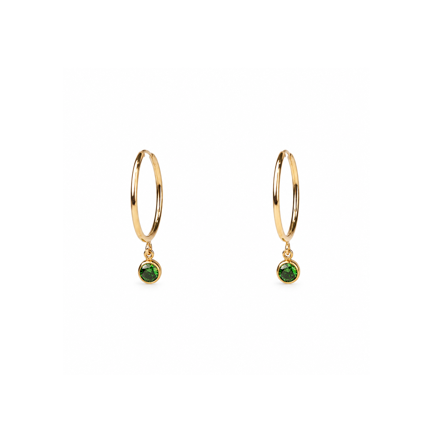 Endless Charm Hoops