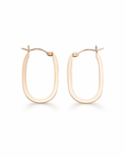 Flat Oval Hoops
