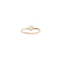 Gold Filled Lab Opal Ring