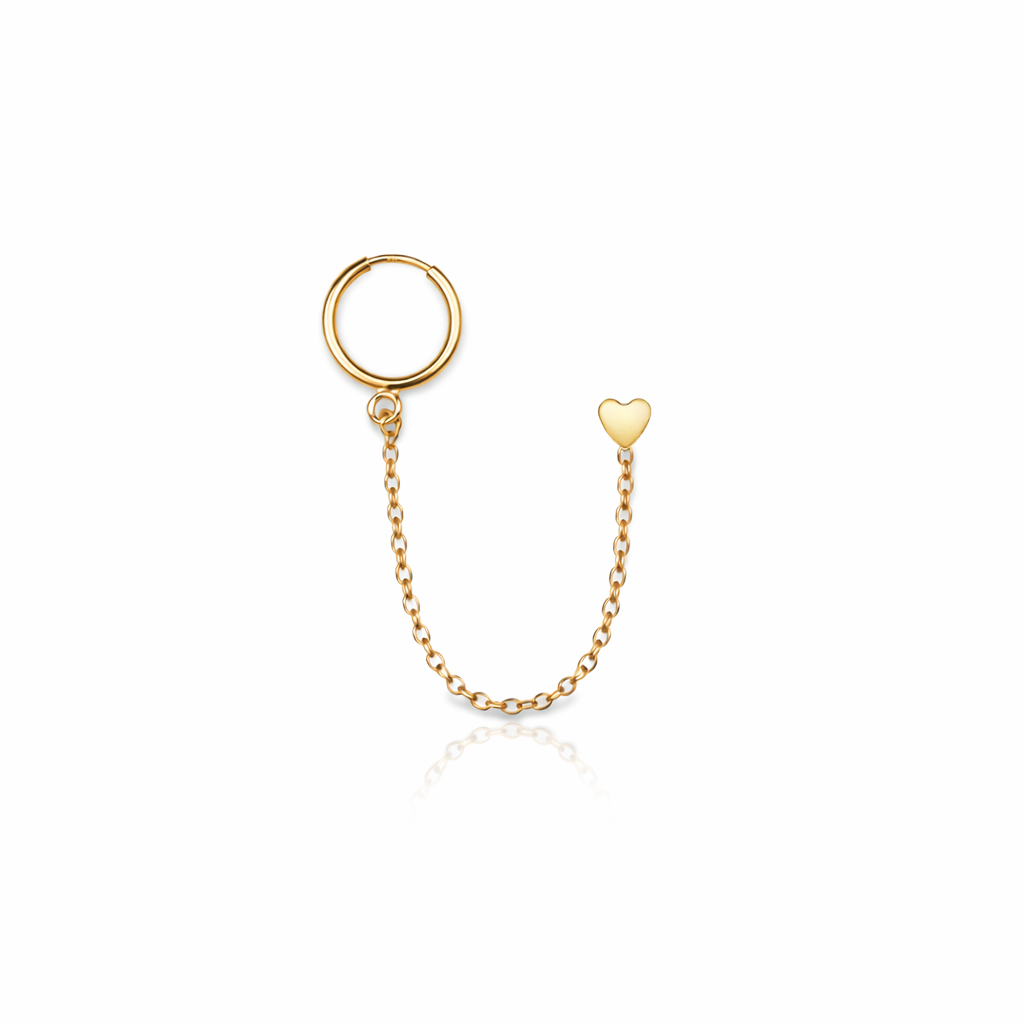 Hoop Chain Earrings
