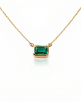 14k Emerald Hera Necklace