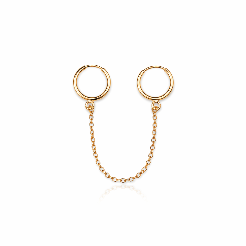 Hoop Chain Earrings