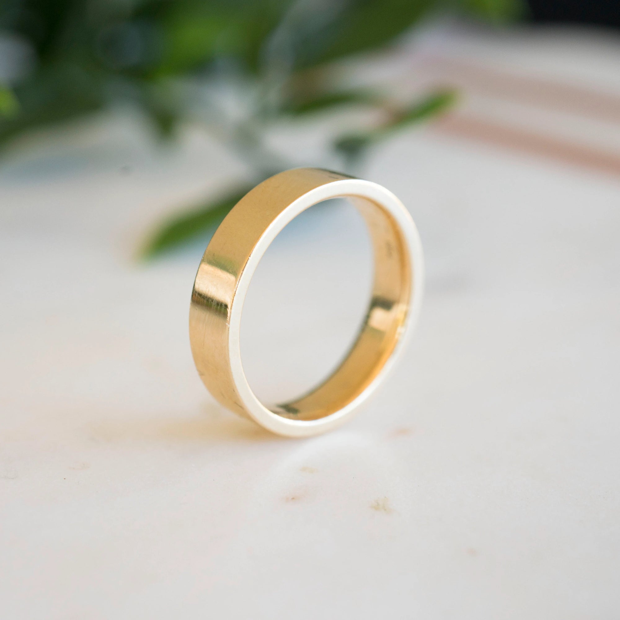 14k Men&#39;s Cigar Band