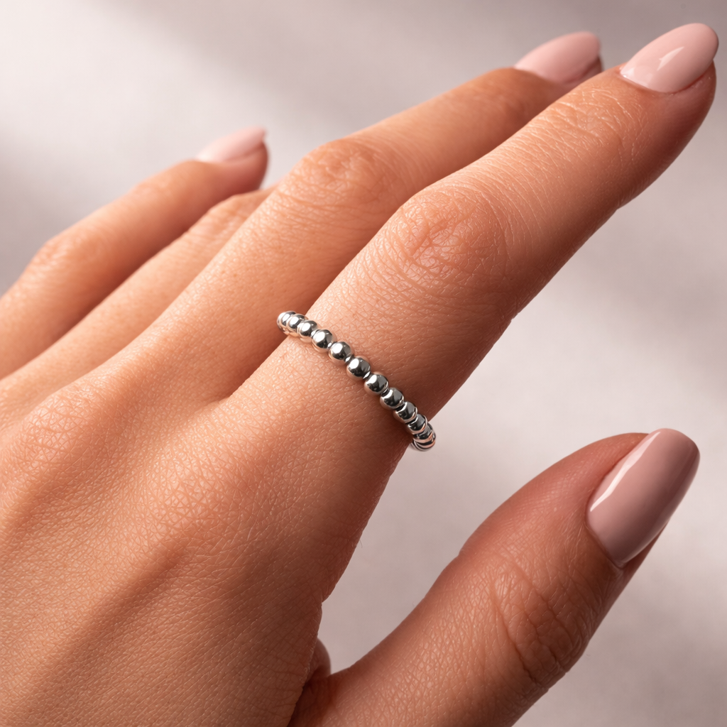 Beaded Stretch Ring